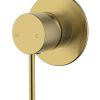 Hali Wall Mixer Brushed Gold