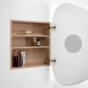 Organic Shaving Cabinet Open