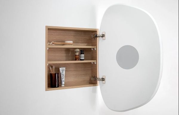 Organic Shaving Cabinet Open