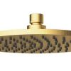 Prima 200mm Brass Head Brushed Gold