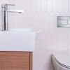 Tiny Semi Recess Basin Side View