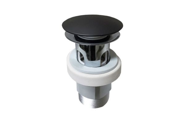Ultra Mushroom Pop Up Waste Blk