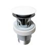 Ultra Mushroom Pop Up Waste Gloss White
