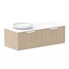 Clifton 1200l Coastal Oak White Aria