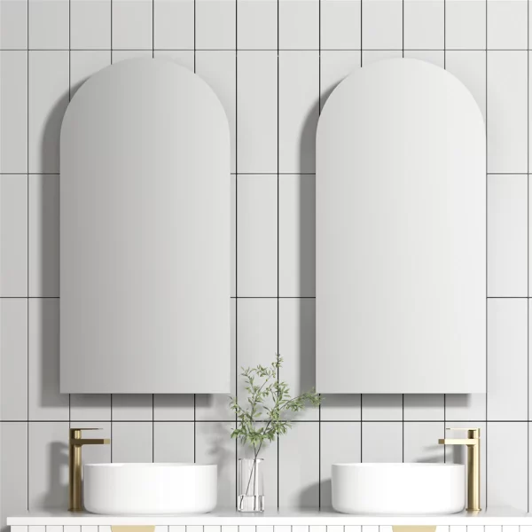 Cassa Design Arched 900 450 Mm Matte White Black Shaving Cabinet 1200x1200.png