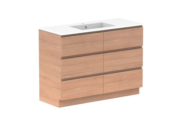 Glacier All Drawer Cast Marble Trio 1200 Centre1129