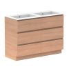 Glacier All Drawer Cast Marble Trio 1200 Double1127
