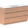 Glacier All Drawer Cast Marble Trio 1500 Centre1131