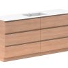 Glacier All Drawer Cast Marble Trio 1800 Centre1137