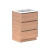 Glacier All Drawer Cast Marble Trio 600 Centre1113