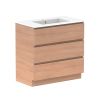 Glacier All Drawer Cast Marble Trio 900 Centre1117