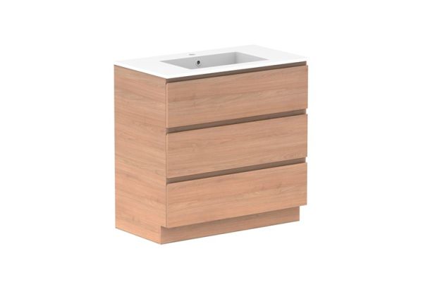 Glacier All Drawer Cast Marble Trio 900 Centre1117
