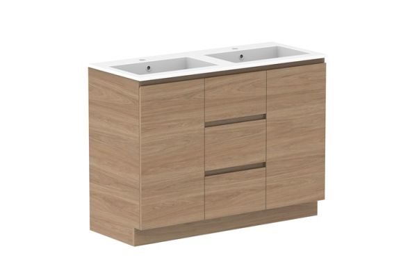 Glacier Conventional Cast Marble Trio 1200 Double808