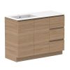 Glacier Conventional Cast Marble Trio 1200 Left804