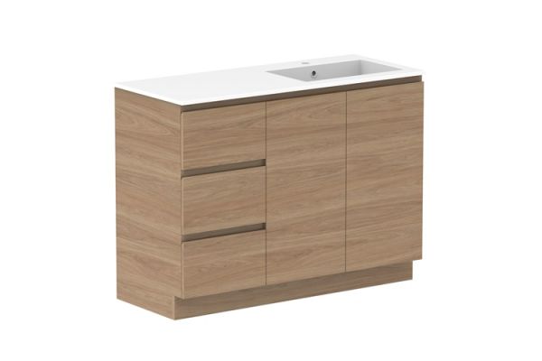 Glacier Conventional Cast Marble Trio 1200 Right806
