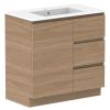 Glacier Conventional Cast Marble Trio 900 Centre796