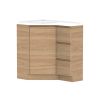Glacier Corner Trio Cast Marble Drawer 6x95998