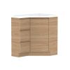 Glacier Corner Trio Cast Marble Drawer 9x65995