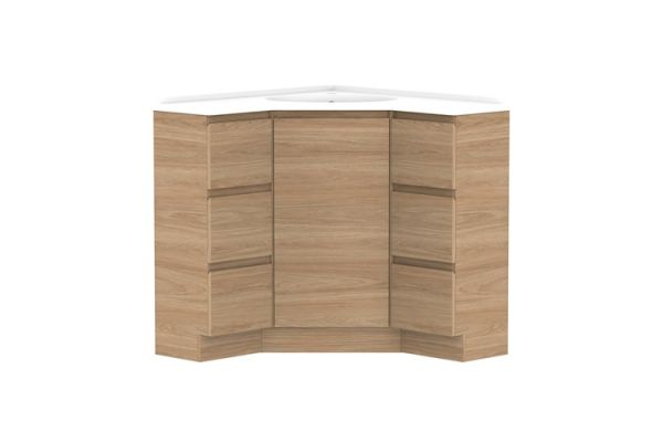 Glacier Corner Trio Cast Marble Drawer 9x95994