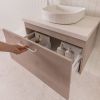 Glacier Fd All Drawer 750 Slim Angora Oak Alabaster Open Drawer Shot1x1