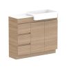 Glacier Semi Recessed Conventional Benchtop Trio 1050 Right2957