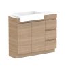 Glacier Semi Recessed Conventional Benchtop Trio 1050 Right2959