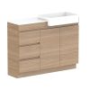 Glacier Semi Recessed Conventional Benchtop Trio 1200 Right2967