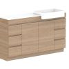 Glacier Semi Recessed Conventional Benchtop Trio 1500 Right2969