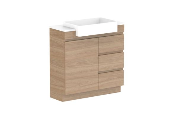 Glacier Semi Recessed Conventional Benchtop Trio 900 Centre2951