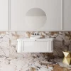 Cassa Design Westminster 1200mm Wall Hung Vanity Matte White 001 695x695