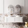 Cassa Design Westminster 1500mm Wall Hung Vanity Matte White 001 695x695