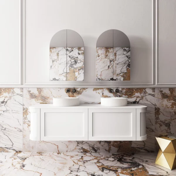 Cassa Design Westminster 1500mm Wall Hung Vanity Matte White 001 695x695