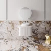 Cassa Design Westminster 600mm Wall Hung Vanity Matte White 001 2400x2400