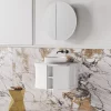 Cassa Design Westminster 600mm Wall Hung Vanity Matte White 002 2400x2400