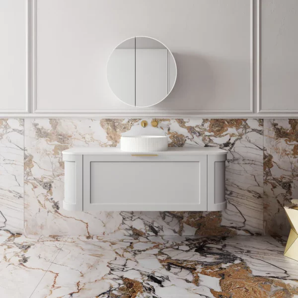 Cassa Design Westminster 1200mm Wall Hung Vanity Matte Grey 695x695