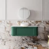 Cassa Design Westminster 1200mm Wall Hung Vanity Matte Vintage Green 695x695