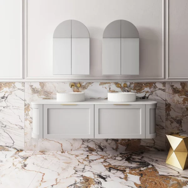 Cassa Design Westminster 1500mm Wall Hung Vanity Matte Grey Front 695x695