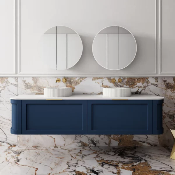 Cassa Design Westminster 1800mm Wall Hung Vanity Matte Vintage Blue 695x695
