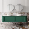 Cassa Design Westminster 1800mm Wall Hung Vanity Matte Vintage Green 695x695