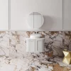 Cassa Design Westminster 600mm Wall Hung Vanity Matte Matte Grey 700x700