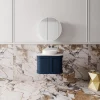 Cassa Design Westminster 600mm Wall Hung Vanity Matte Vintage Blue 700x700