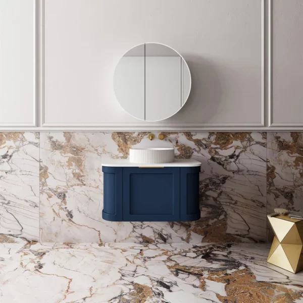 Cassa Design Westminster 750mm Wall Hung Vanity Matte Vintage Blue 695x695
