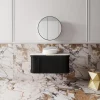 Cassa Design Westminster 900mm Wall Hung Vanity Matte Black 695x695