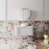 Cassa Design Westminster 900mm Wall Hung Vanity Matte Grey 695x695