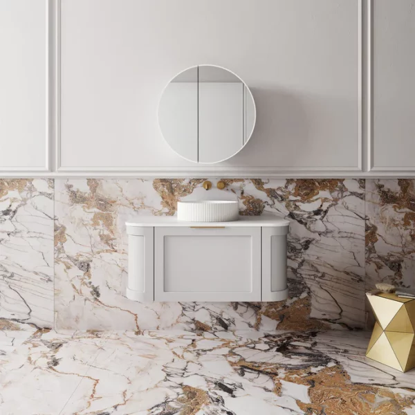 Cassa Design Westminster 900mm Wall Hung Vanity Matte Grey 695x695