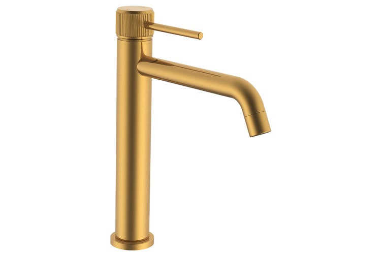 Soul Groove Ext Basin Mixer Brushed Brass