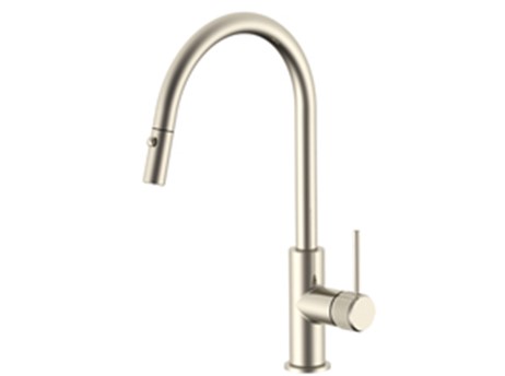 Soul Groove Pull Out Sink Mixer Brushed Nickel
