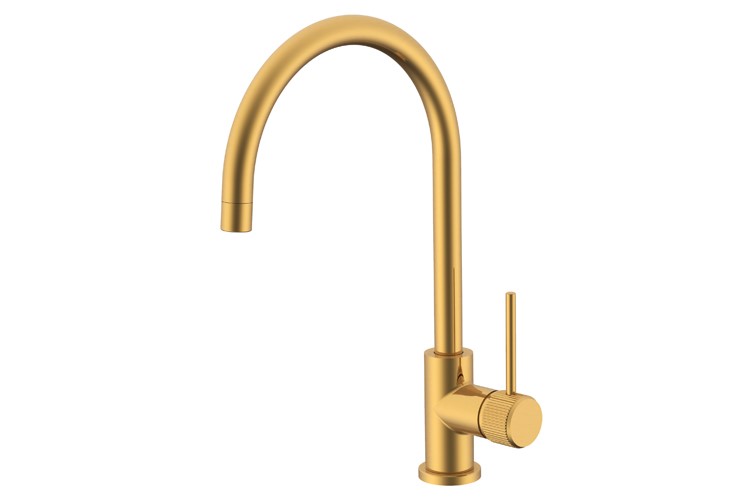 Soul Groove Sink Mixer Brushed Brass