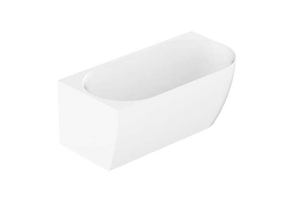 Glacier 1500mm Left Hand Corner Bath