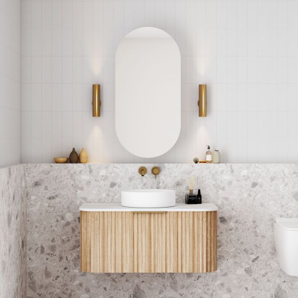 Cassa Design Elli Pill 450 900mm Shaving Cabinet